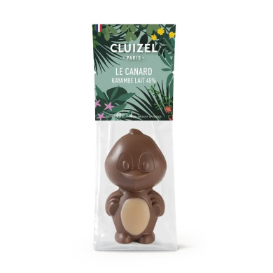 Canard chocolat lait 40g - Cluizel