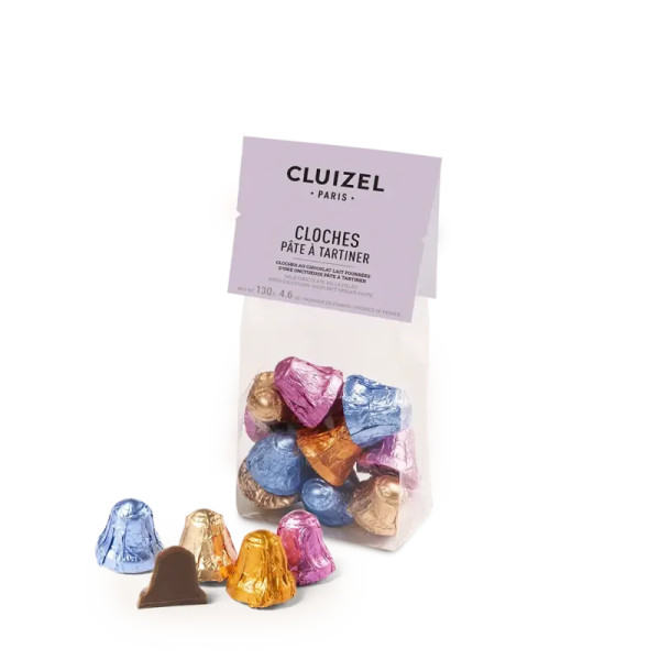 Cloches pates à tartiner sachet 130g - Cluizel