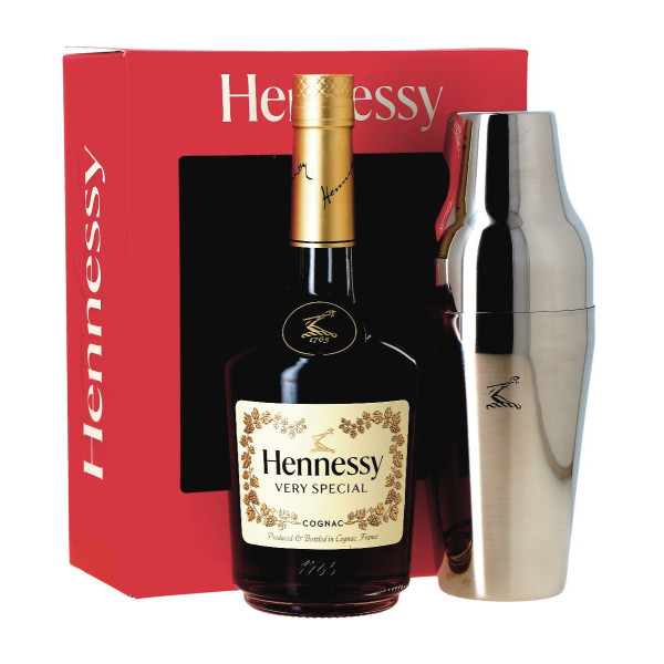 Cognac Hennessy VS Coffret Henny-Rita avec shaker – 75cl