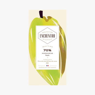 Chocolat noir Madagascar 70% 75g