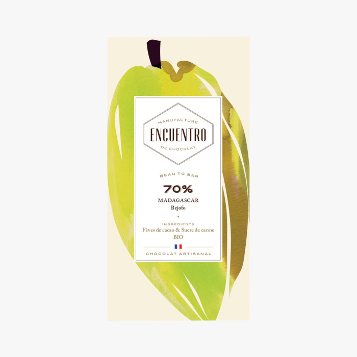 Chocolat noir Madagascar 70% 75g