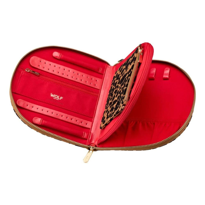 Savanna Leopard Print Jewelry Portfolio