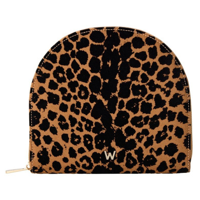 Portefeuille à bijoux motif léopard Savane