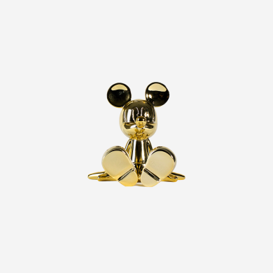Sitting Mickey - Marcel Wanders - Chrome or - Extra Small
