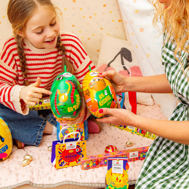 Œuf de Pâques chocolat Noir & Gianduja feuilleté 🐇🐢
