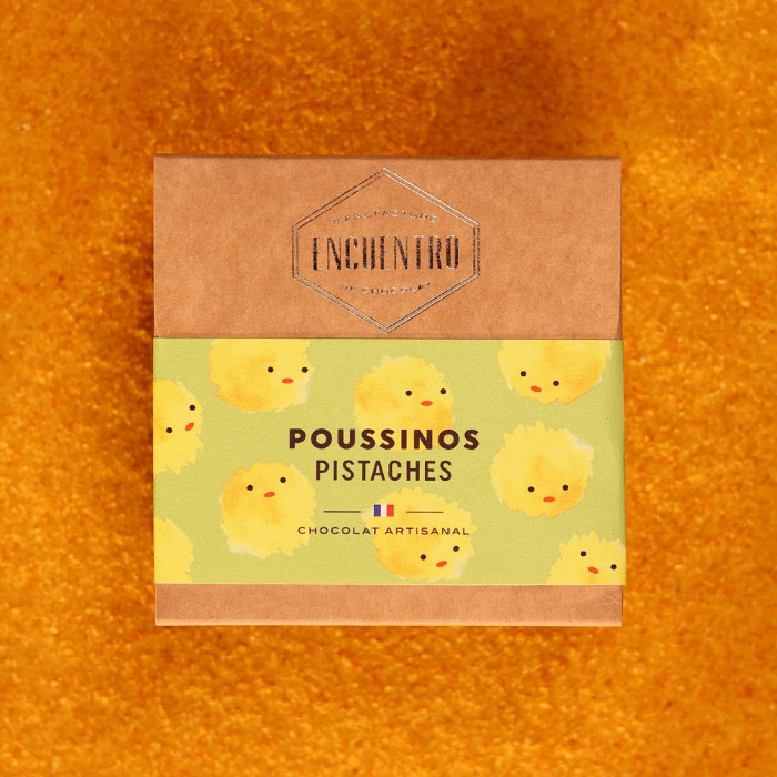 Poussinos Pralinés Pistache 100g
