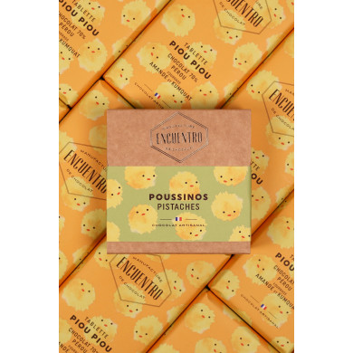 Poussinos Pralinés Pistache 100g