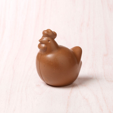 Poule lait noisette 90g