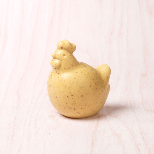 Poule blanc pistache 90g