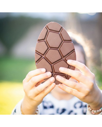 Tablette chocolat noir fourrée praliné noisette