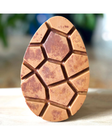 Tablette chocolat au lait fourrée praliné noisette