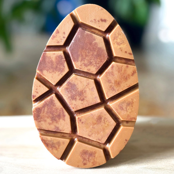 Tablette chocolat au lait fourrée praliné noisette