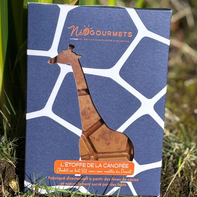 Tablette chocolat au lait fourrée praliné noisette