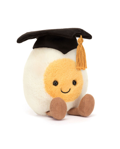 Amuseables Boiled Egg Graduation - Jellycat