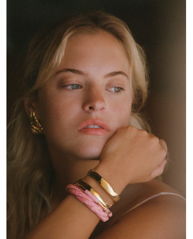 Jonc Diana Tie & Dye rose