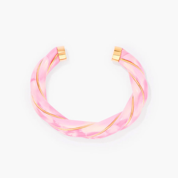 Jonc Diana Tie & Dye rose - Aurélie Bidermann