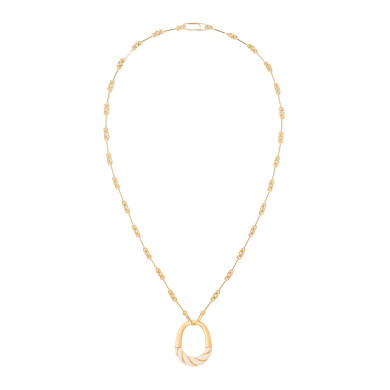 Sautoir Diana ivoire - Aurélie Bidermann