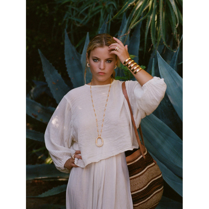 Sautoir Diana ivoire - Aurélie Bidermann