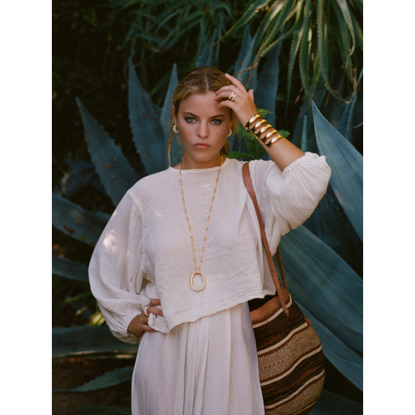 Sautoir Diana ivoire - Aurélie Bidermann