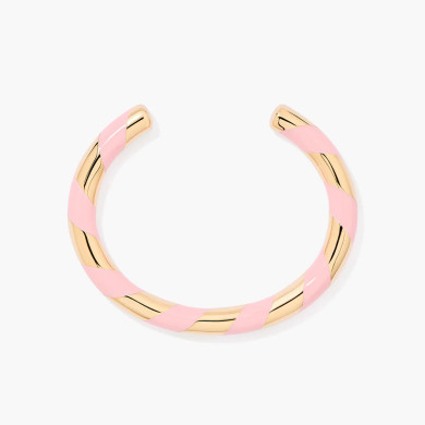 Jonc Positano baby pink - Aurélie Bidermann