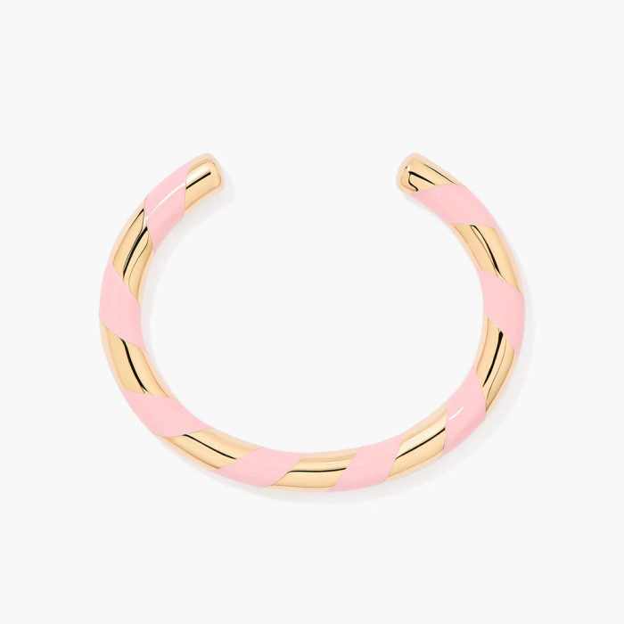 Jonc Positano baby pink - Aurélie Bidermann