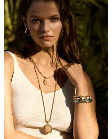 Jonc Diana translucide bleu ciel - Aurélie Bidermann