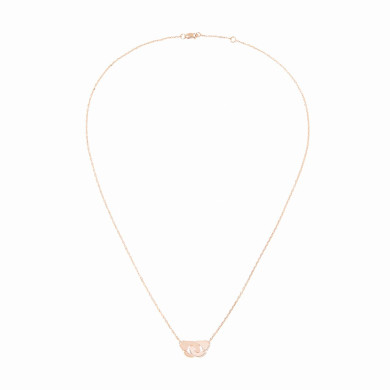 Collier Menottes dinh van XS or rose