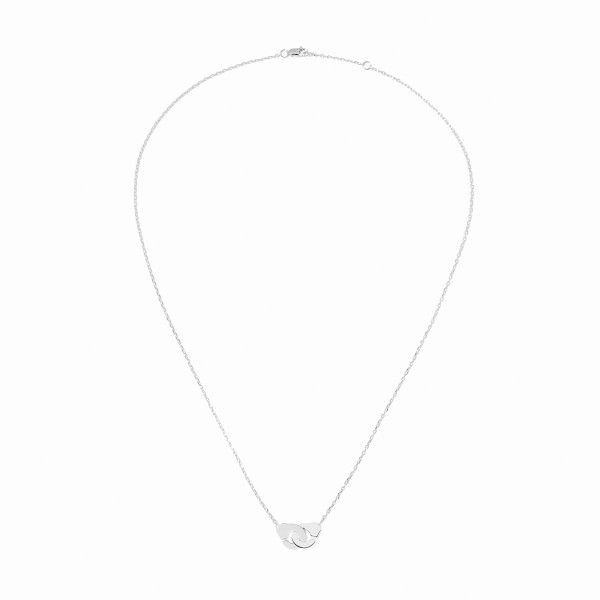 Collier Menottes dinh van XS or blanc