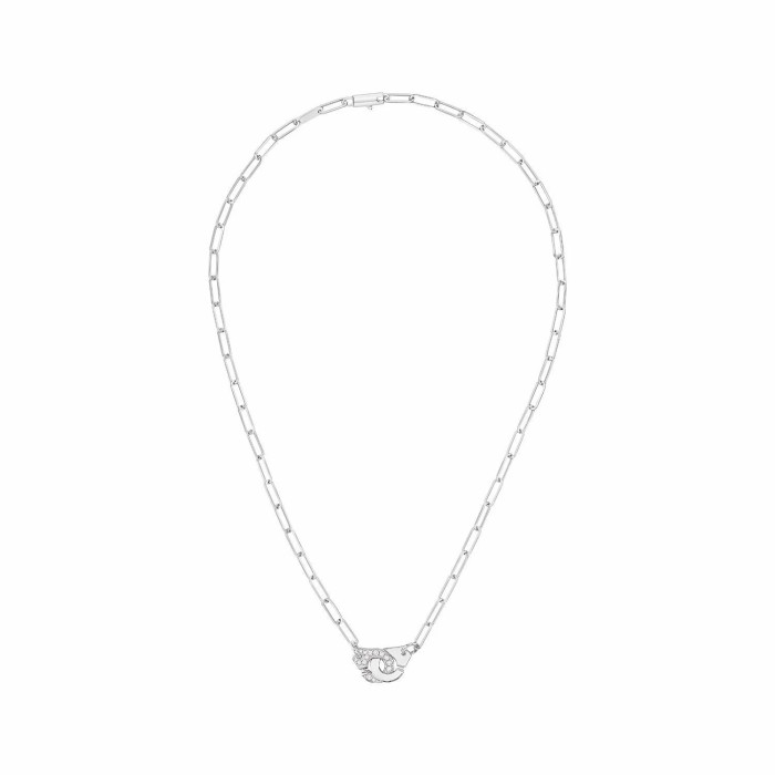 Menottes dinh van Collier Menottes dinh van R10 en or blanc et diamants