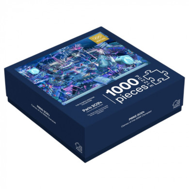 Puzzle Héritage officiel des Jeux Olympiques et Paralympiques de Paris 2024 (49 x 68 cm - 1000 pièces)