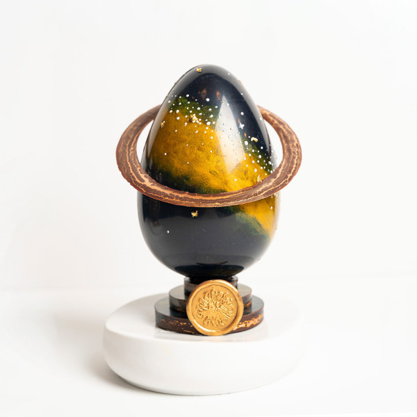 Œuf de Pâques Galaxie au chocolat noir - Publicisdrugstore