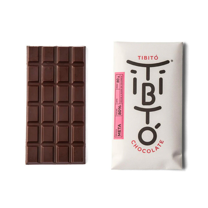 Chocolat noir Meta 80% 80g - Tibitó