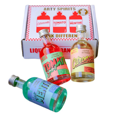 Coffret découverte 3 mignonettes - Arty Spirits