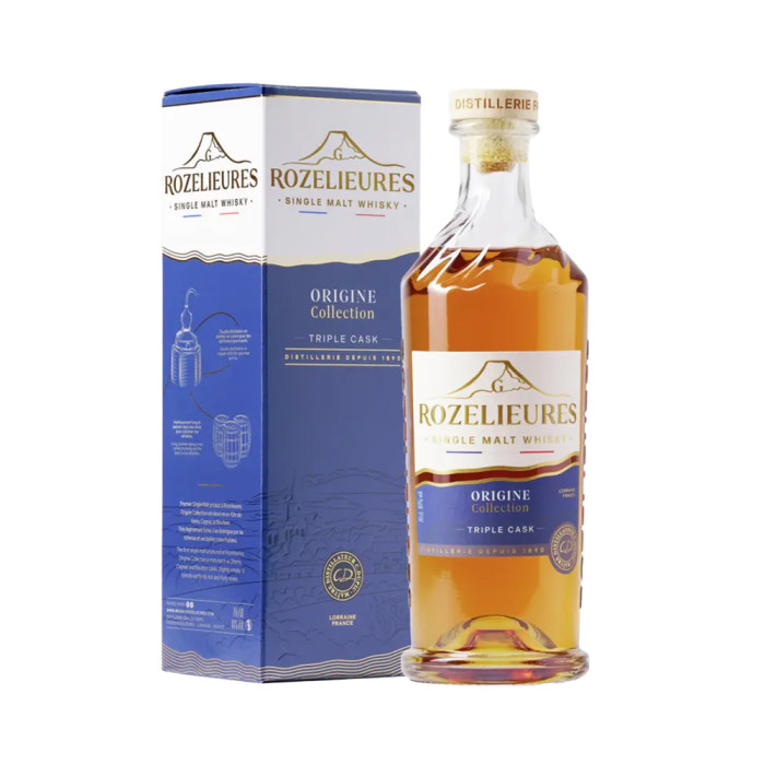 Whisky français Rozelieures Collection Origine - 70cl