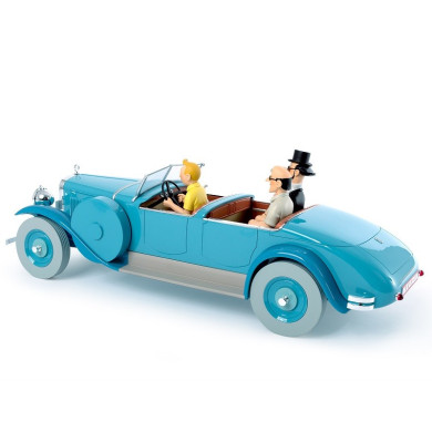Voiture Tintin - La Torpedo du Dr Finney - échelle 1/12