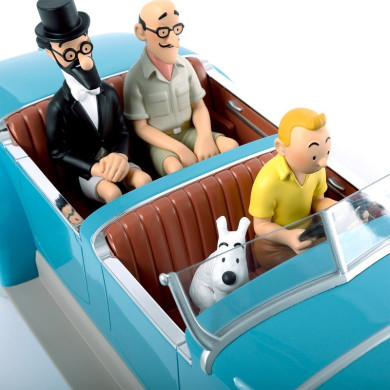 Voiture Tintin - La Torpedo du Dr Finney - échelle 1/12