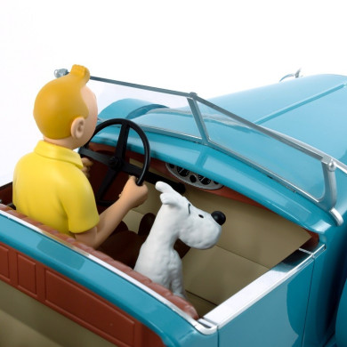 Voiture Tintin - La Torpedo du Dr Finney - échelle 1/12