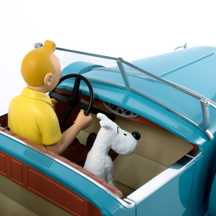 Voiture Tintin - La Torpedo du Dr Finney - échelle 1/12