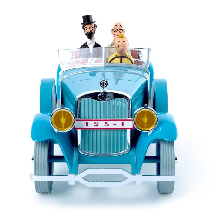 Voiture Tintin - La Torpedo du Dr Finney - échelle 1/12