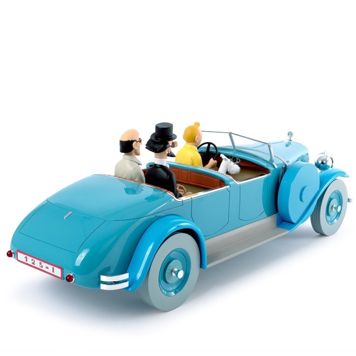 Voiture Tintin - La Torpedo du Dr Finney - échelle 1/12