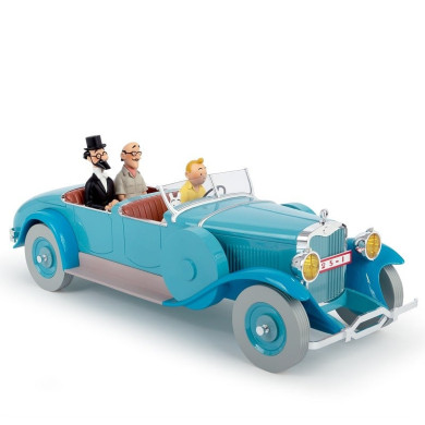 Voiture Tintin - La Torpedo du Dr Finney - échelle 1/12