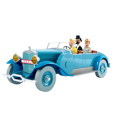 Voiture Tintin - La Torpedo du Dr Finney - échelle 1/12