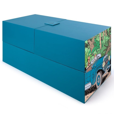 Voiture Tintin - La Torpedo du Dr Finney - échelle 1/12