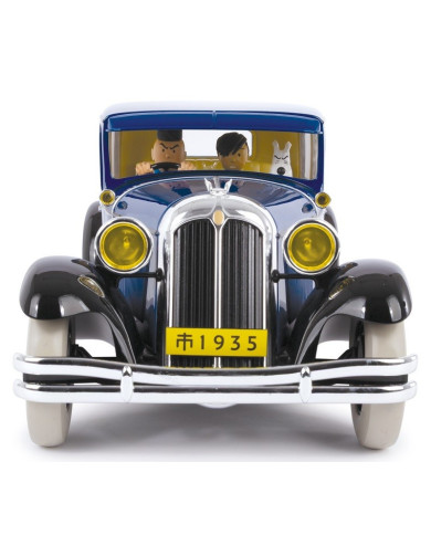 Voiture Tintin - La Chrysler de Nanking - échelle 1/12