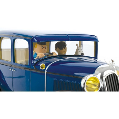Voiture Tintin - La Chrysler de Nanking - échelle 1/12