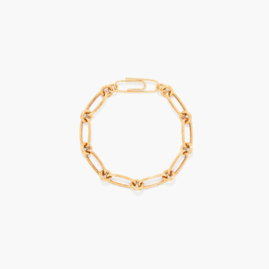 Bracelet Noisette bar à charms - Aurélie Bidermann