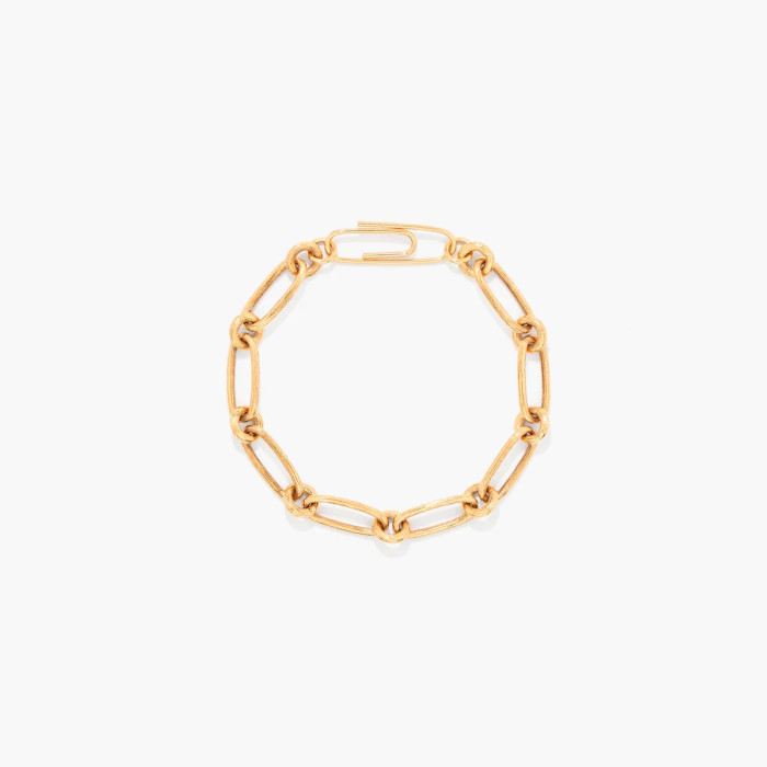 Bracelet Noisette bar à charms - Aurélie Bidermann