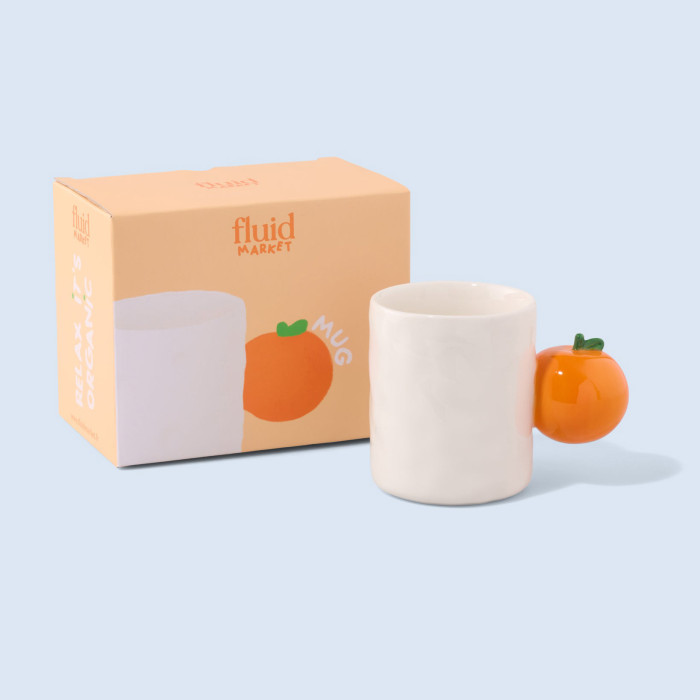 Mug Orange - Fluid Market