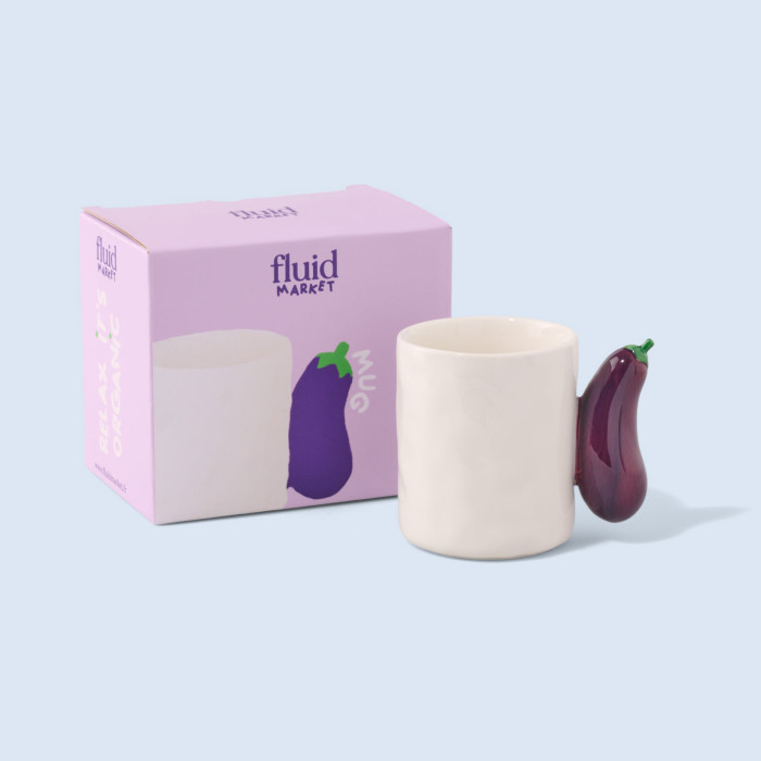 Mug Aubergine - Fluid Market