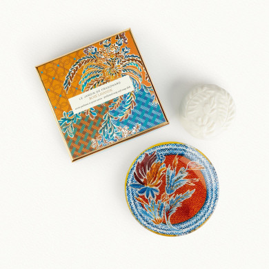 Savon et porte savon Rose Lavande - Fragonard
